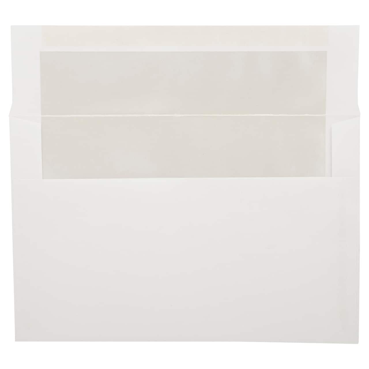 JAM Paper 6x9 Ivory Foil Lined Invitation Envelopes 50ct.